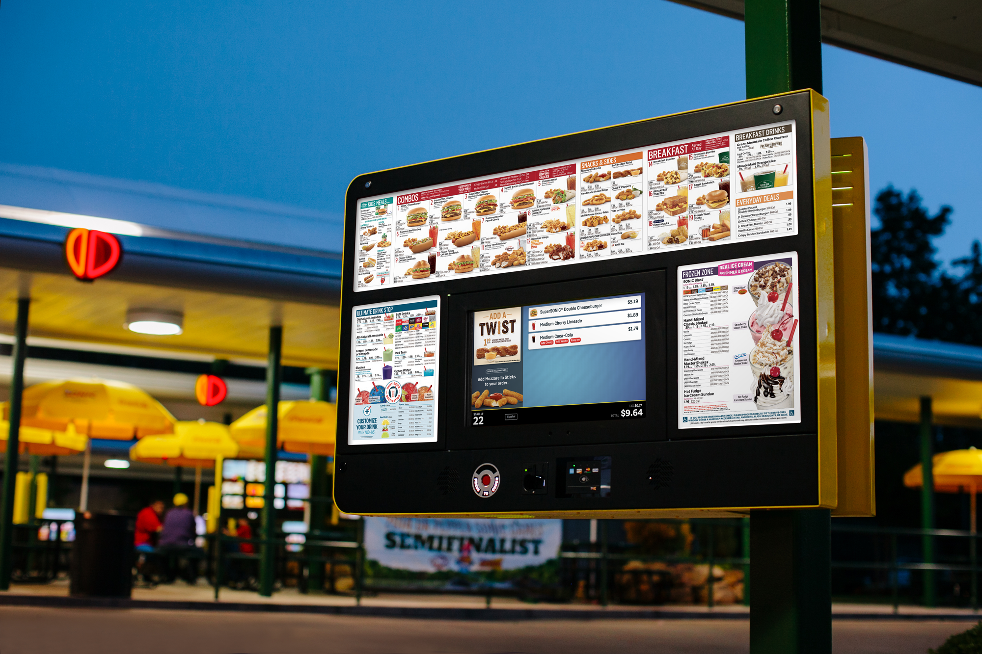 Sonic drive-thru