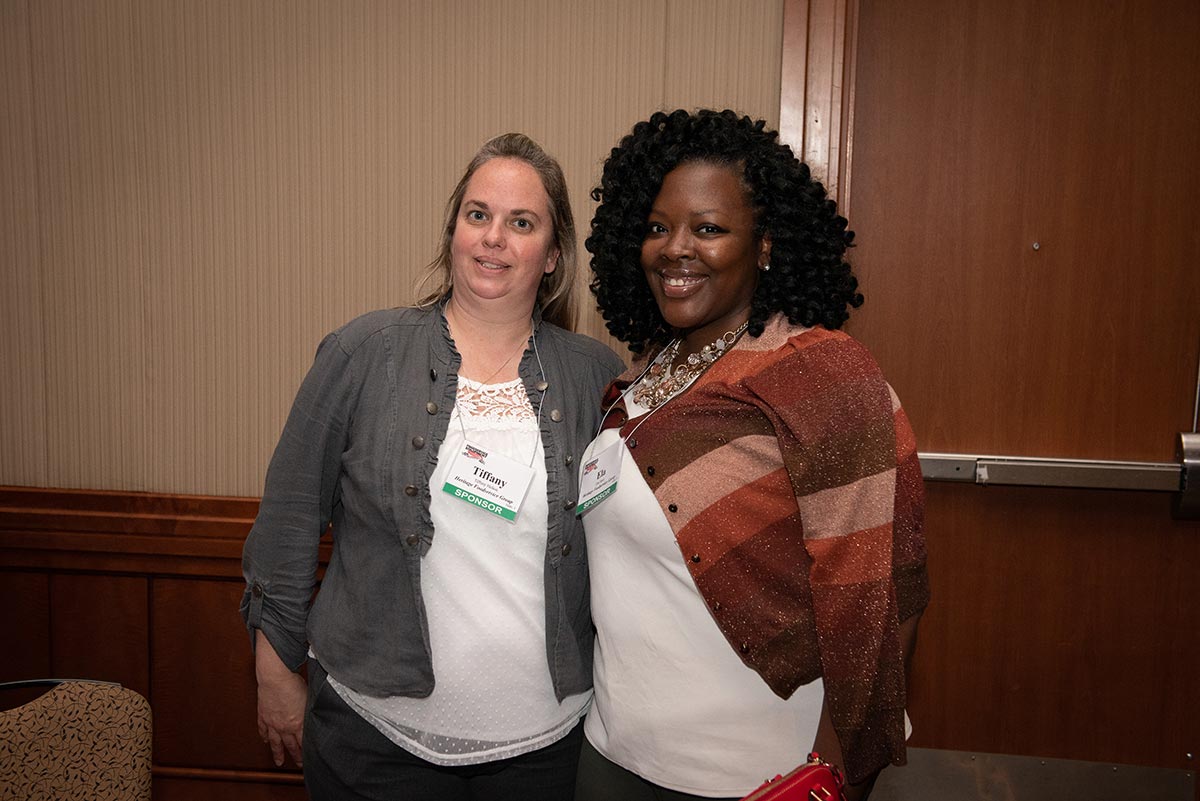 Tiffany Helton & Ela Davis, Heritage Foodservice Group.