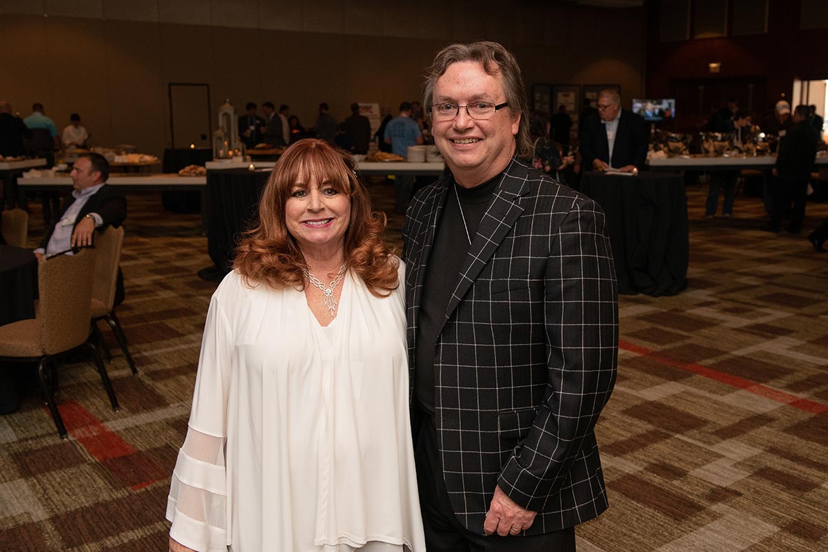 Robin Cook with Jeff Cook, McDonald’s (Industry Service Winner).