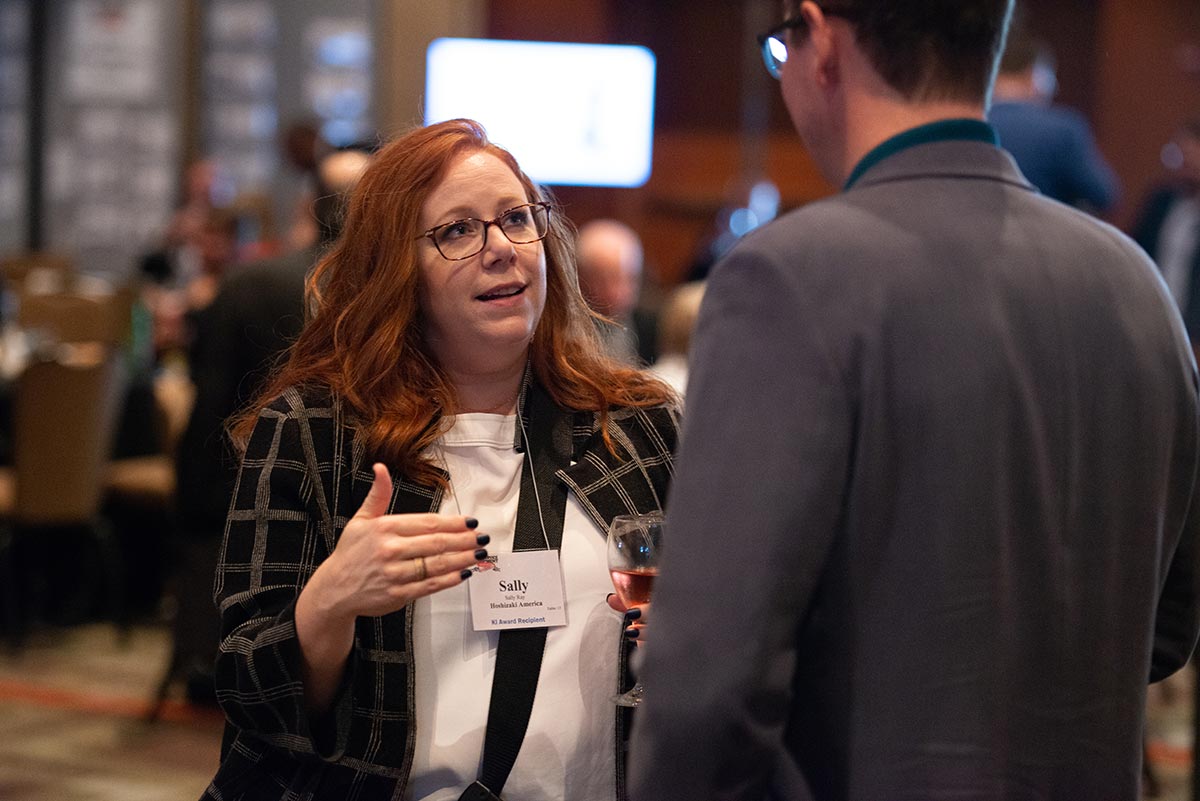 Sally Ray, Hoshizaki America, NRA Kitchen Innovations Award Recipient.