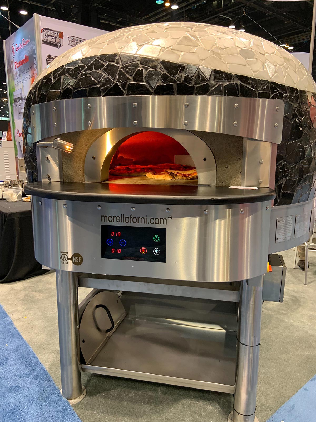 Morello Forni’s rotary gas oven