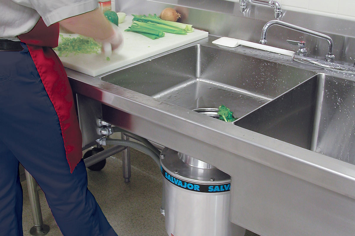 Salvajor Waste Disposer With Sensor Technology