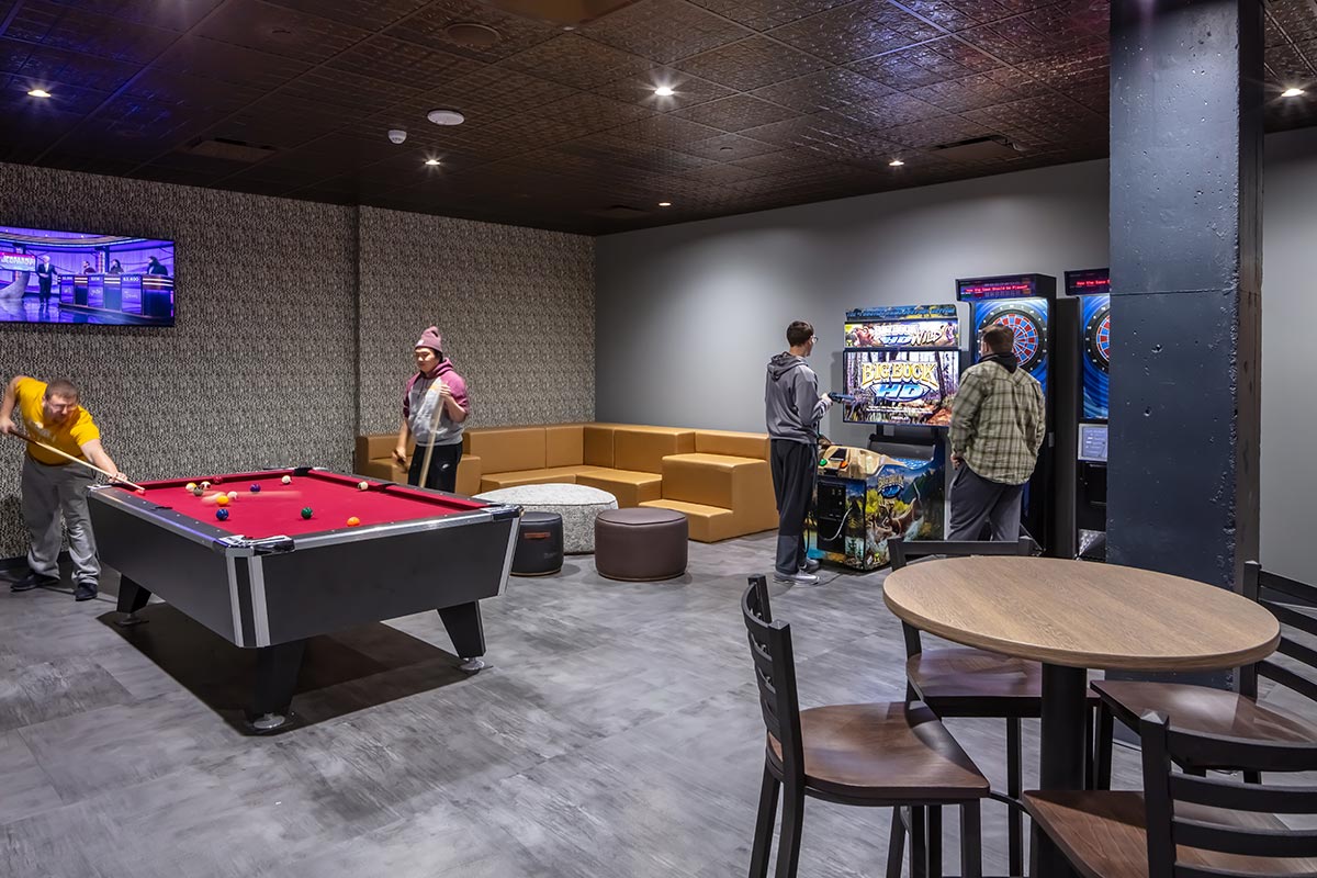 Buena Vista University Dining Hall Pool Table