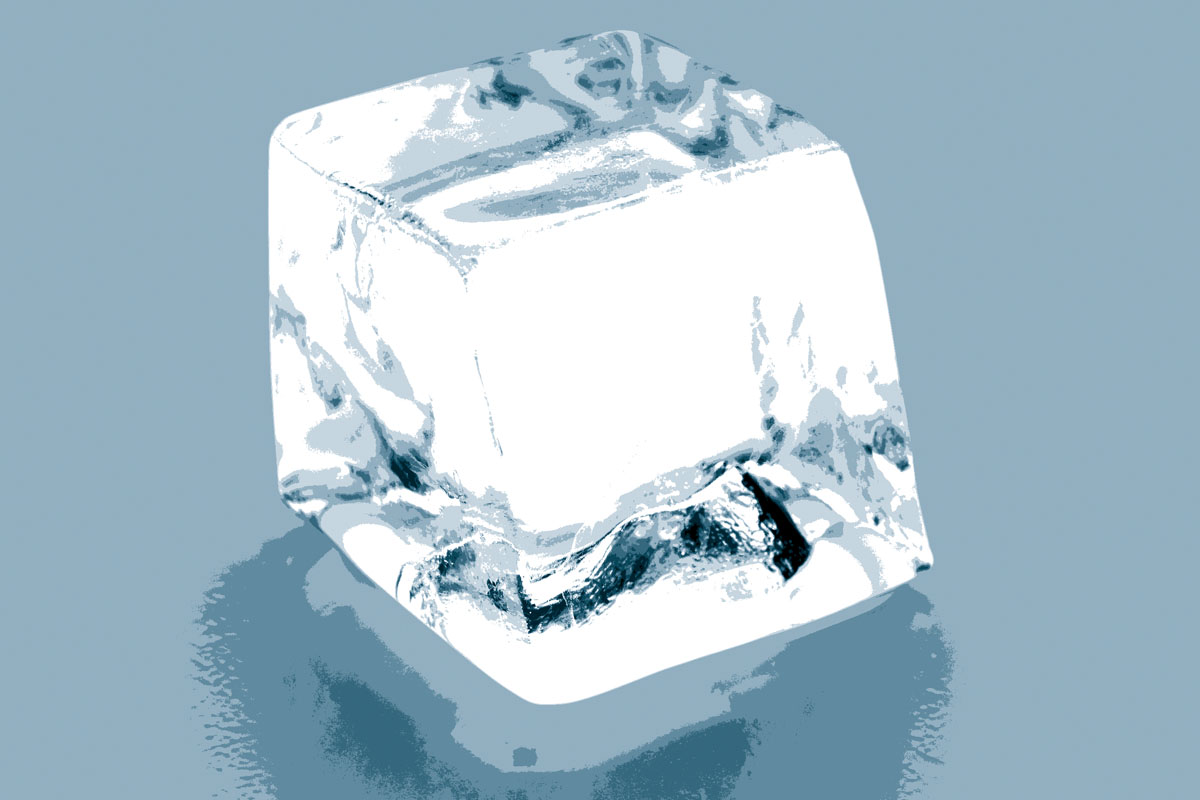 Cube and Other Styles of Ice