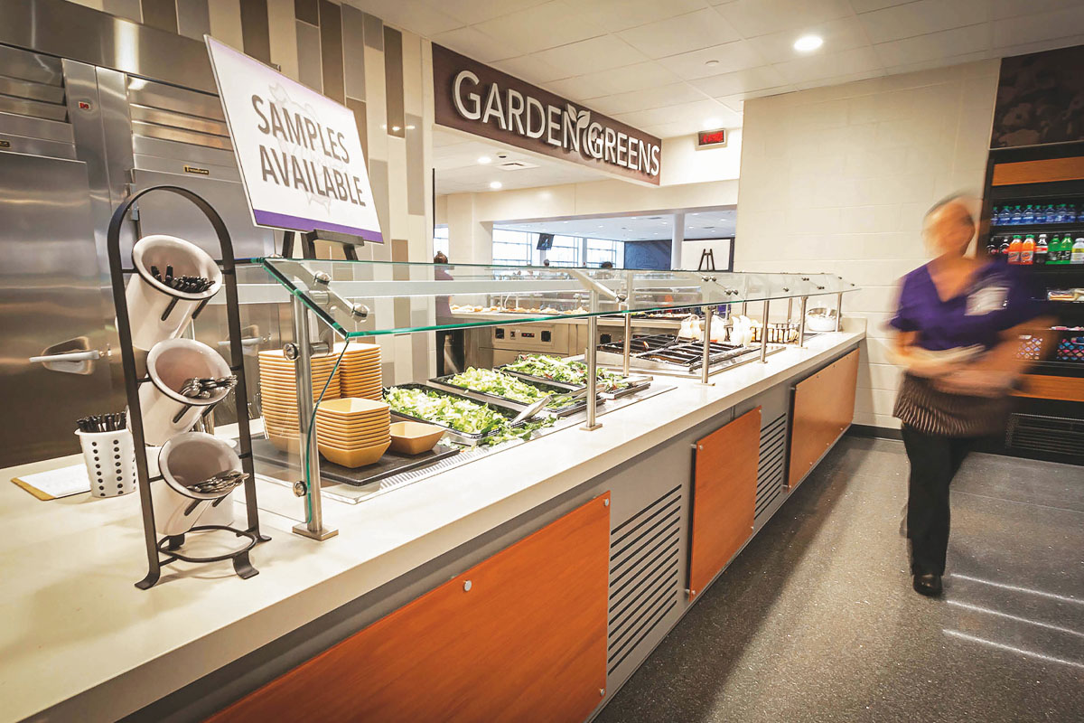 Brownsburg High School Cafe Garden Greens