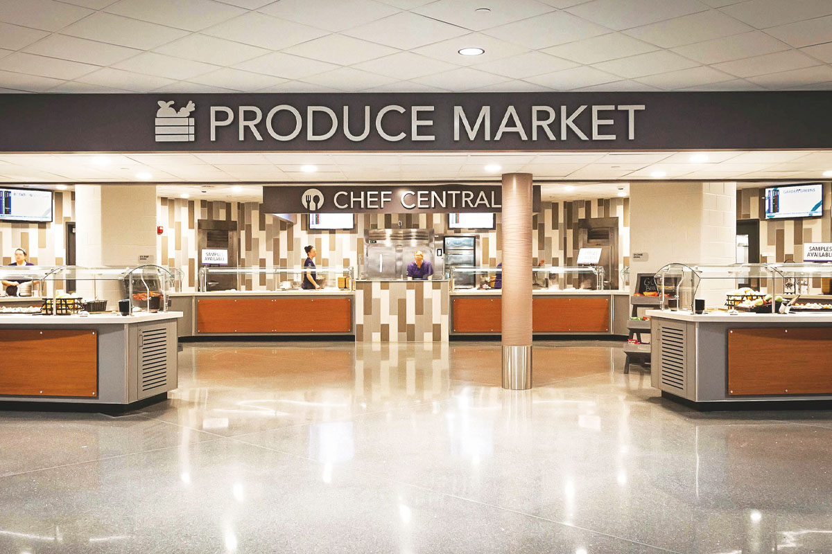 Brownsburg High School Cafe Produce Market