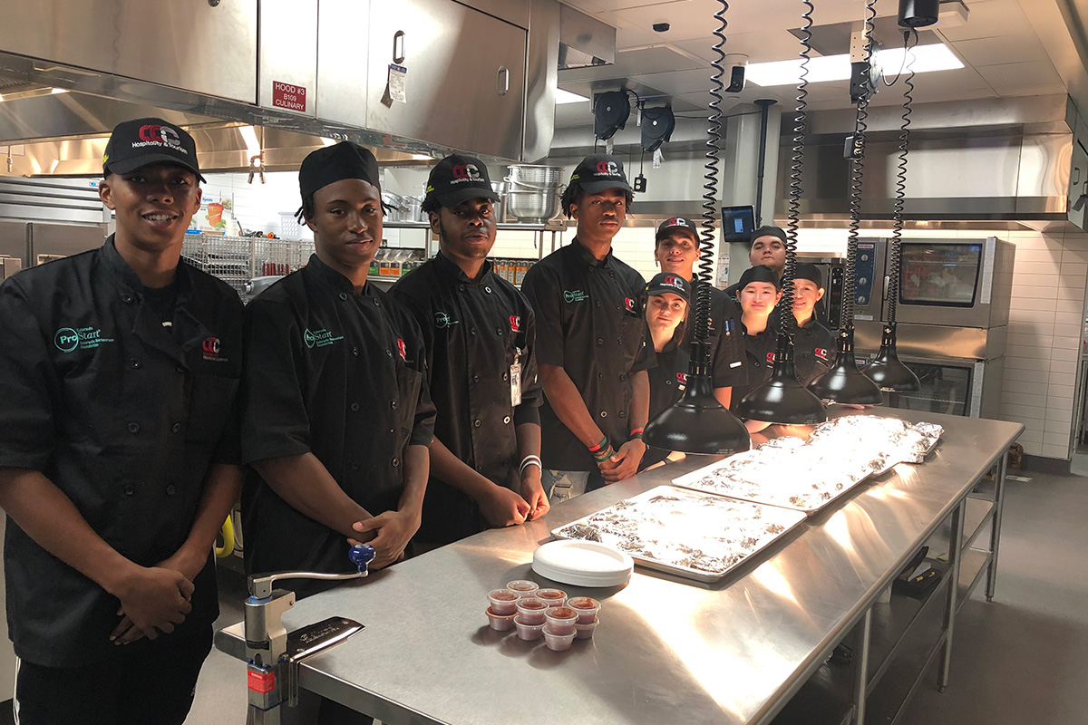 ProStart Students at Cherry Creek Innovation Campus