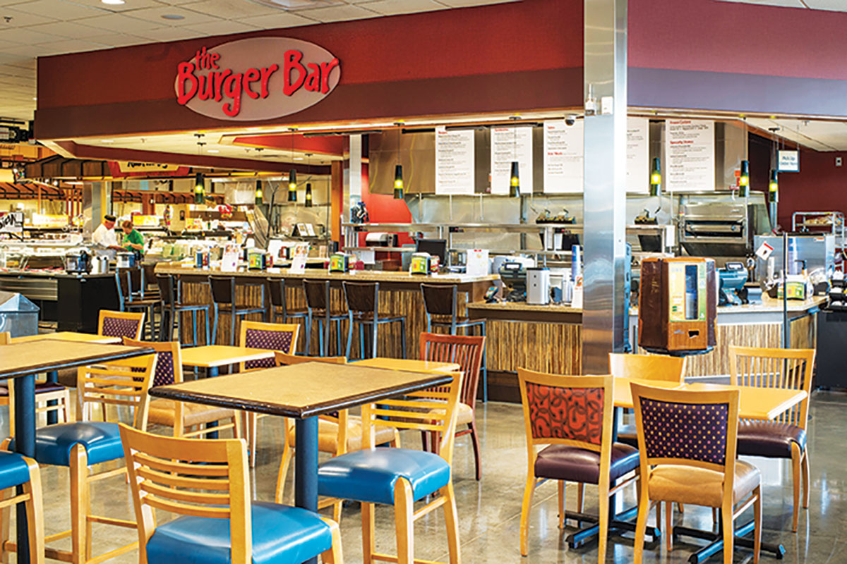 The Burger Bar at Wegmans Food Markets