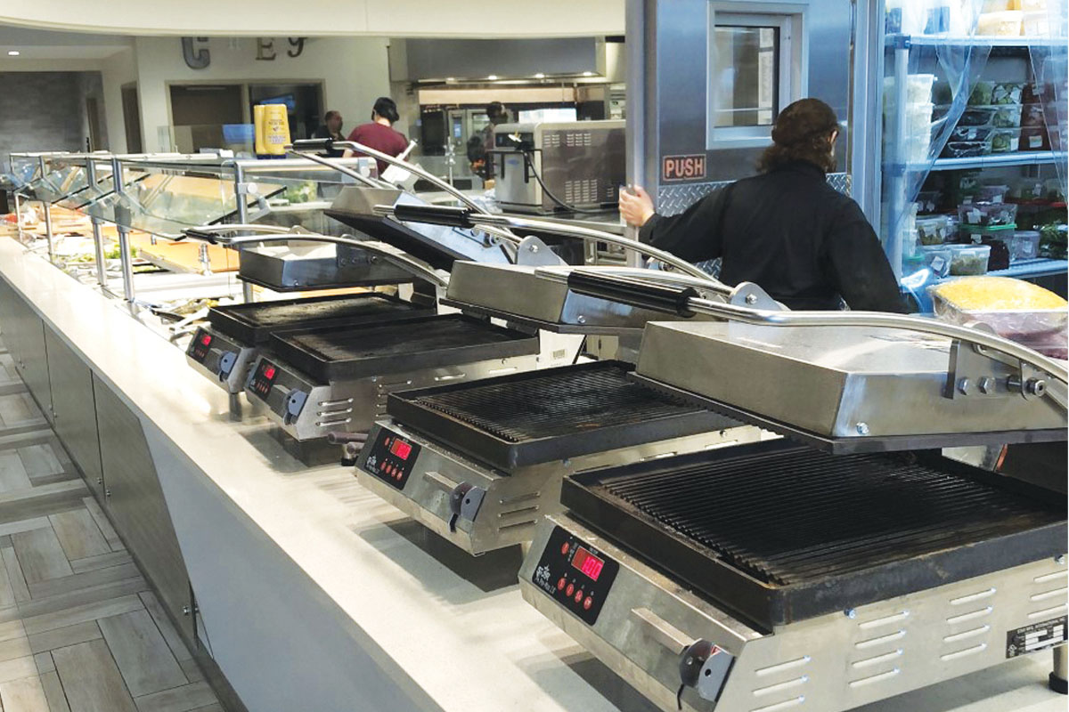 Pioneer Hall Self Service Panini Presses