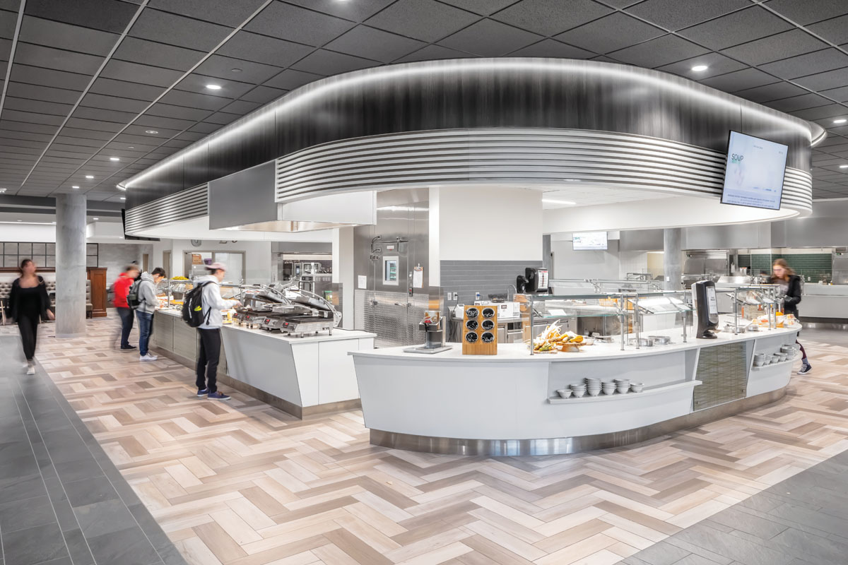 Pioneer Hall Supersized Serving Stations