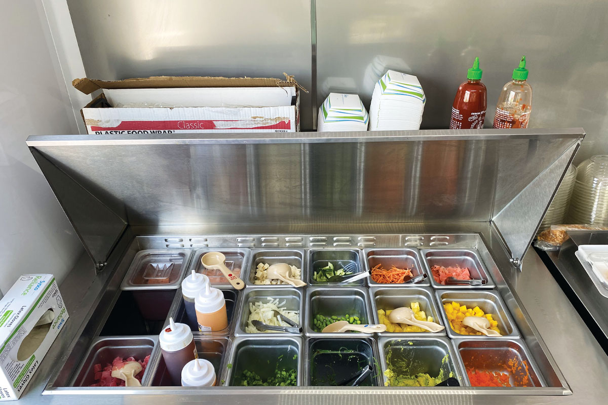 Kona Poke Prep Space