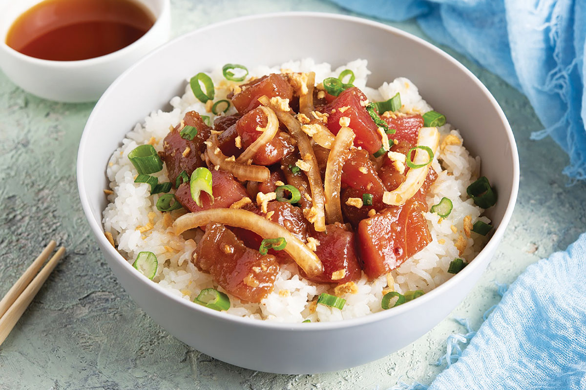 Kona Poke Tuna Bowl
