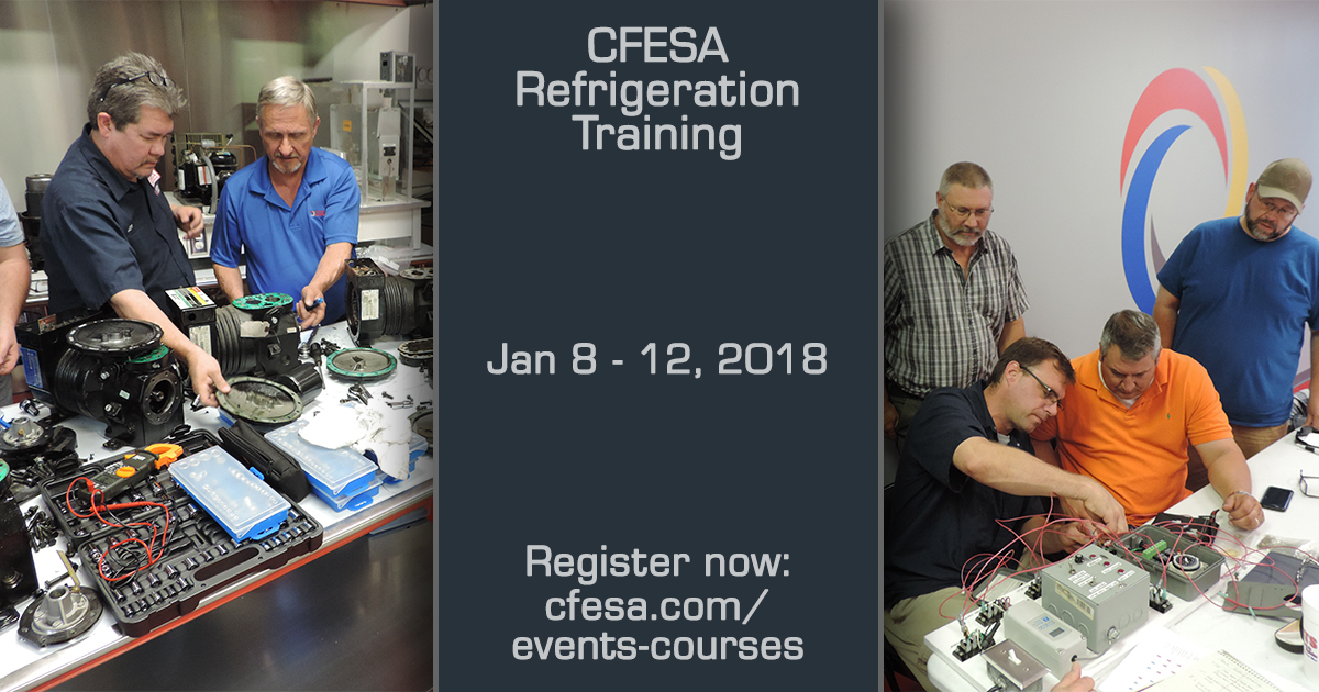 Notes From CFESA A Busy Training Schedule Foodservice Equipment