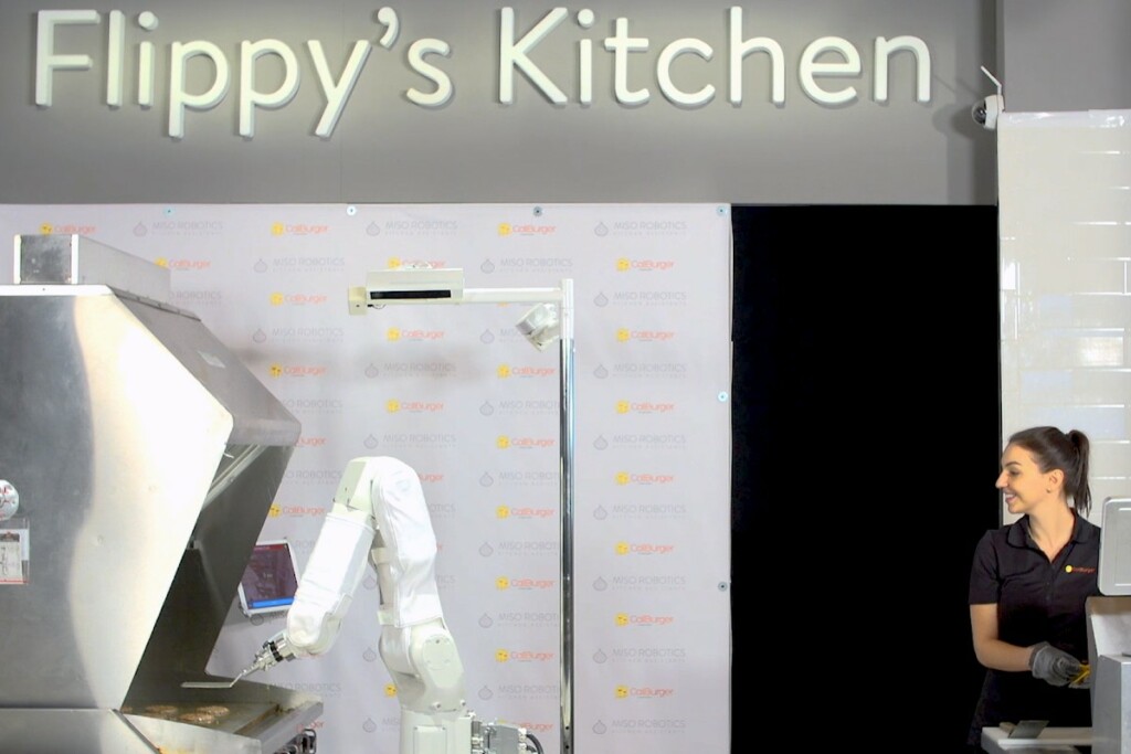 Flippy the Robot.  Photo courtesy of Miso Robotics.