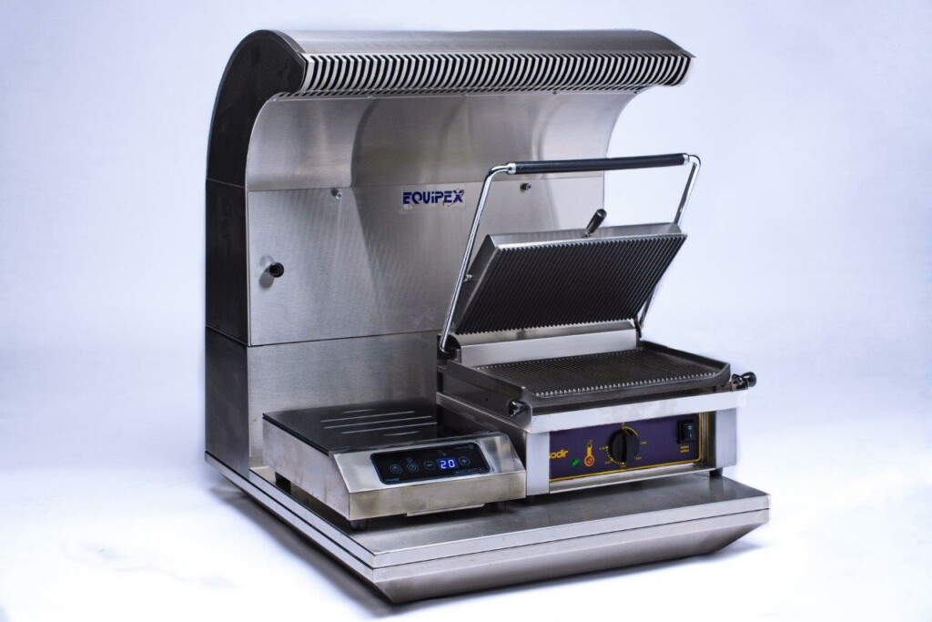 Equipex ventless panini press. Photo courtesy of Equipex.