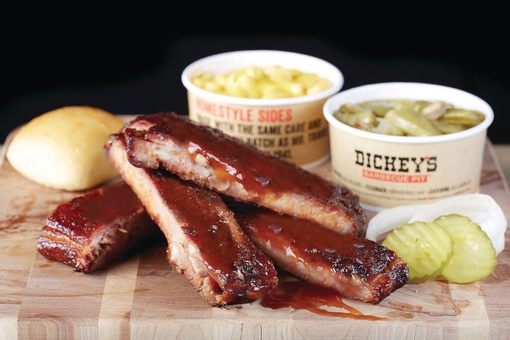 Dickey's Barbecue Pit Ribs and Sides