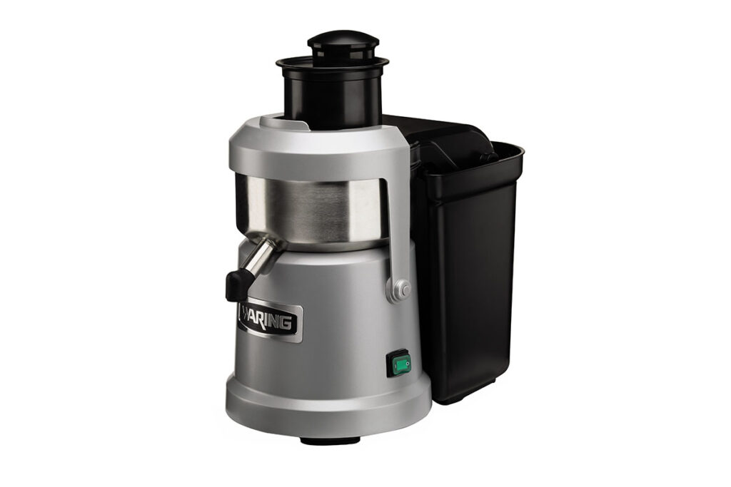 Waring's WJX80
relies on a high rpm to separate juice
from pulp for a quality product.