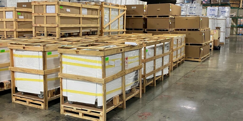 Everidge's new Kansas distribution center is fully stocked with PrepRite products, while the new center in Minnesota is expected to be complete in Q1 of this year. Photo Courtesy of Everidge