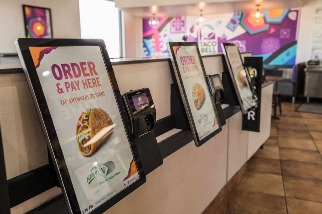 A "go mobile" prototype in Manhattan, New York, will offer self-service kiosks. Photo Courtesy of Taco Bell