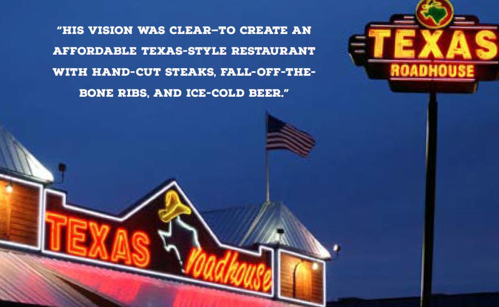 Image Courtesy of Texas Roadhouse Media Kit