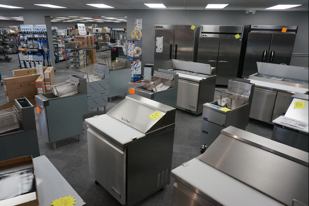 Main-Ford's new store in Buffalo, N.Y., offers restaurant equipment, smallwares and tabletop supplies. Photo Courtesy of Main-Ford General Supply