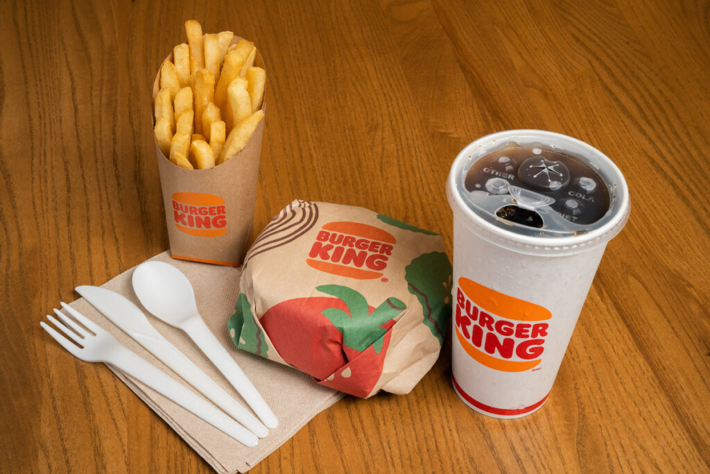 Wanting to reduce its environmental footprint, Burger King is testing sustainable alternatives to some of its most-used items. Photo Courtesy of Burger King