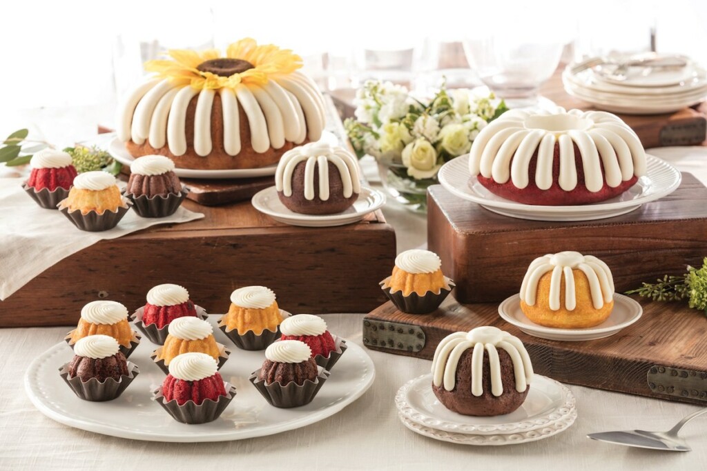 Since 1997, Nothing Bundt Cakes has been true to its name, offering bundt cakes, smaller bundtinis and tiered cakes that have become commonplace at celebrations of all sizes. Photo Courtesy of Nothing Bundt Cakes/Facebook