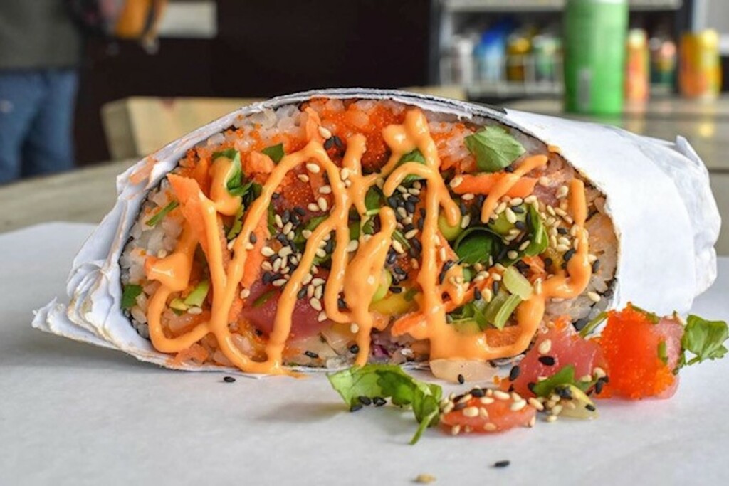 Pokemoto, the newest and largest acquisition for Muscle Maker Grill, offers poke bowls featuring ahi tuna, salmon, tofu, shrimp and more. Photo Courtesy of Muscle Maker Grill