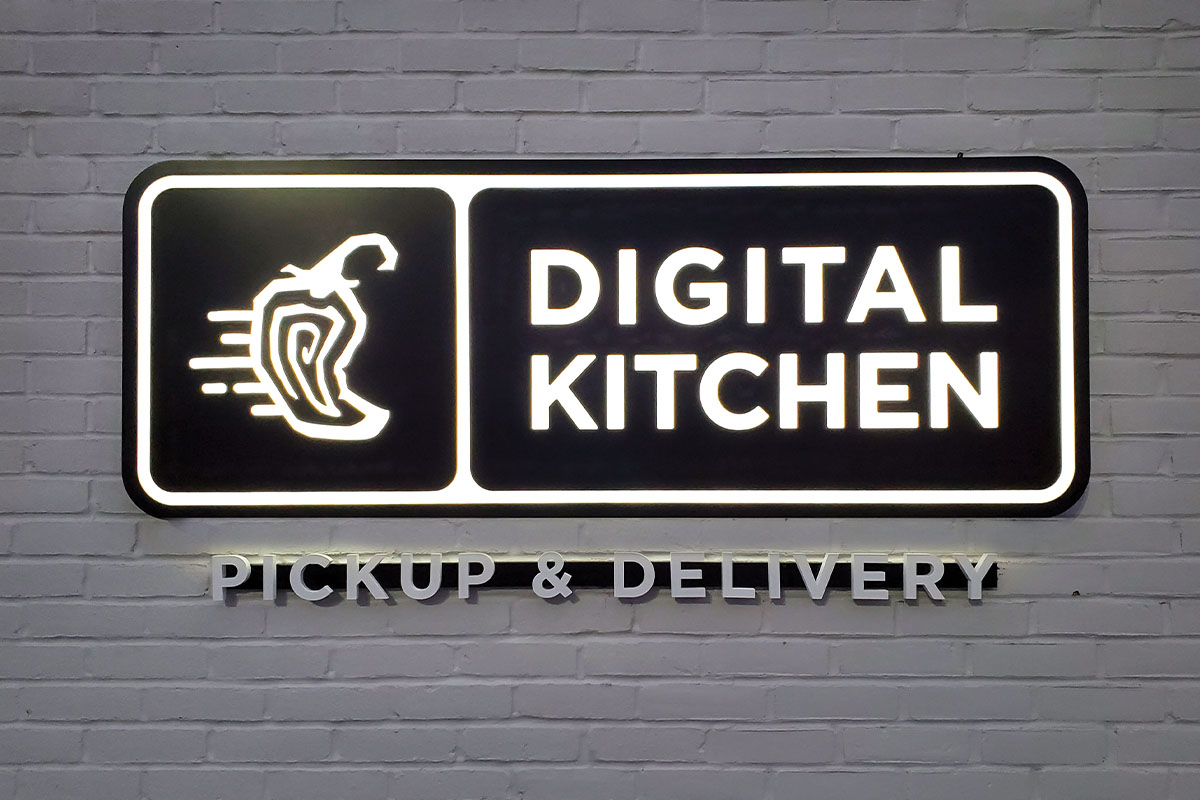 Chipotle Digital Kitchen Sign