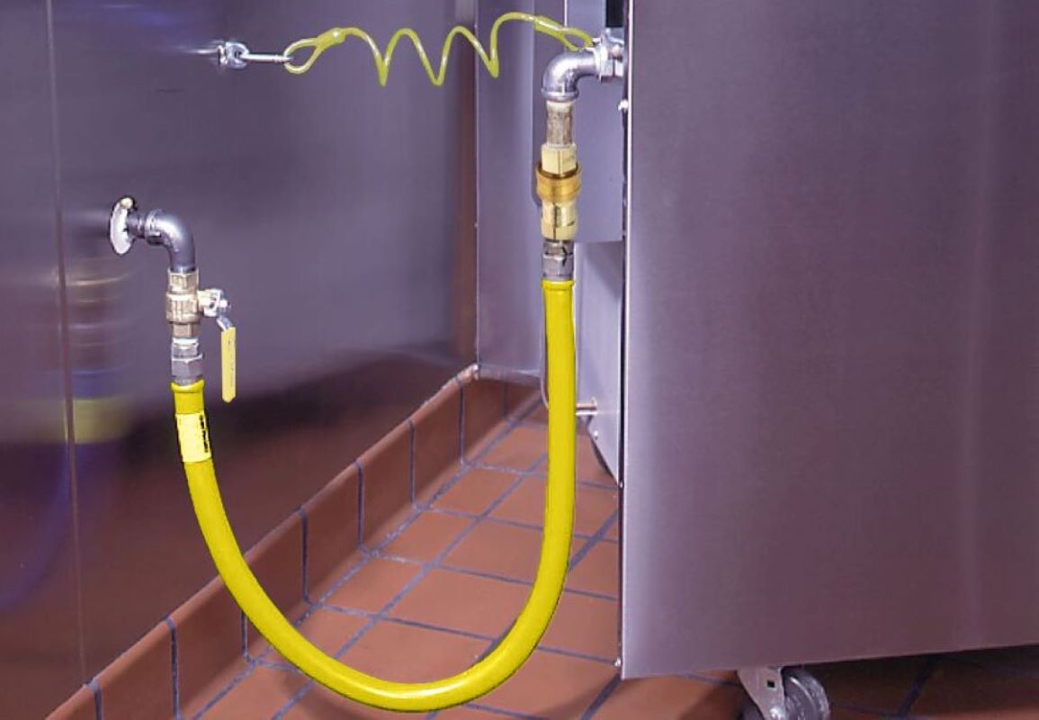Gas cooker connection pipe discount