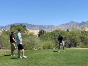 Three Golfers