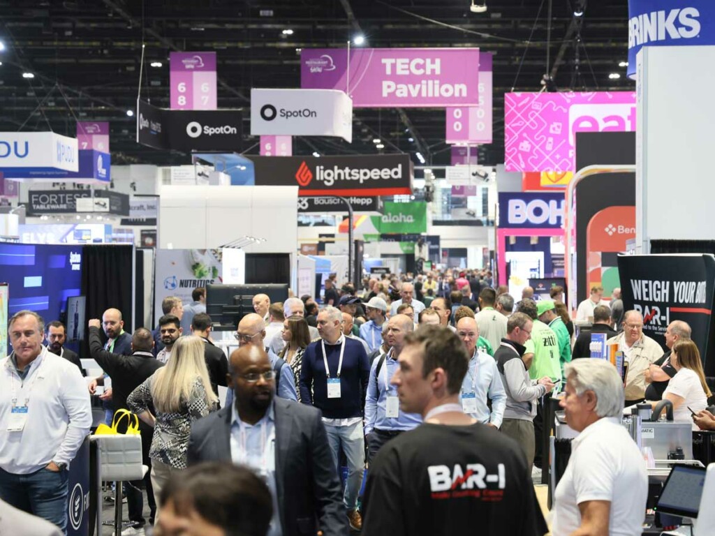 Exhibit hall crowd