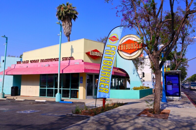 Los Angeles, California: FATBURGER, American fast casual restaurant chain