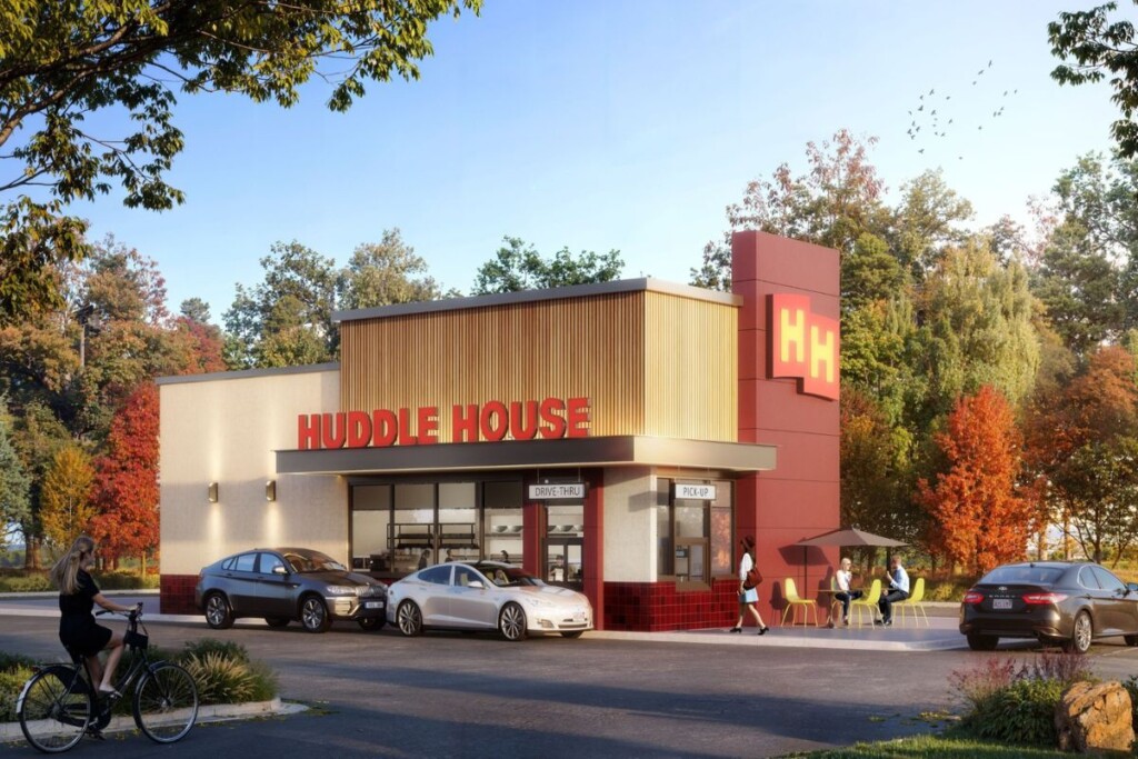HuddleHouseDrive ThruRendering HuddleHouseDrive ThruRendering