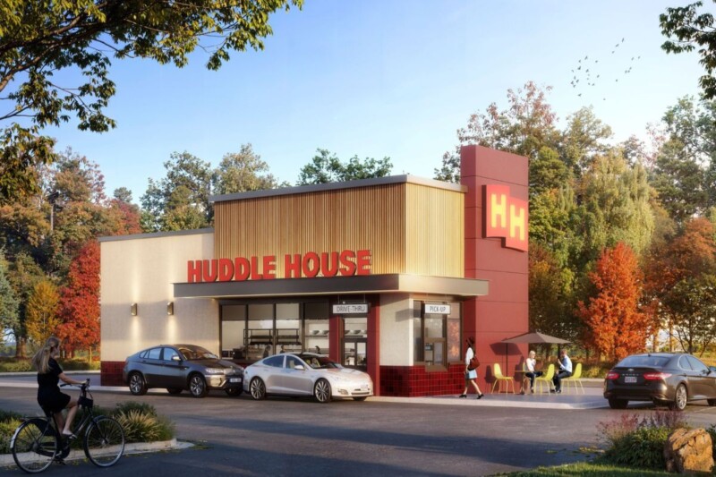HuddleHouseDrive ThruRendering