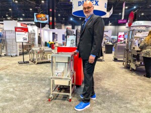 Mike DeLain of AyrKing shows the BBSUL1524