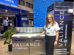 Sally Ray with the Hoshizaki Valiance Line