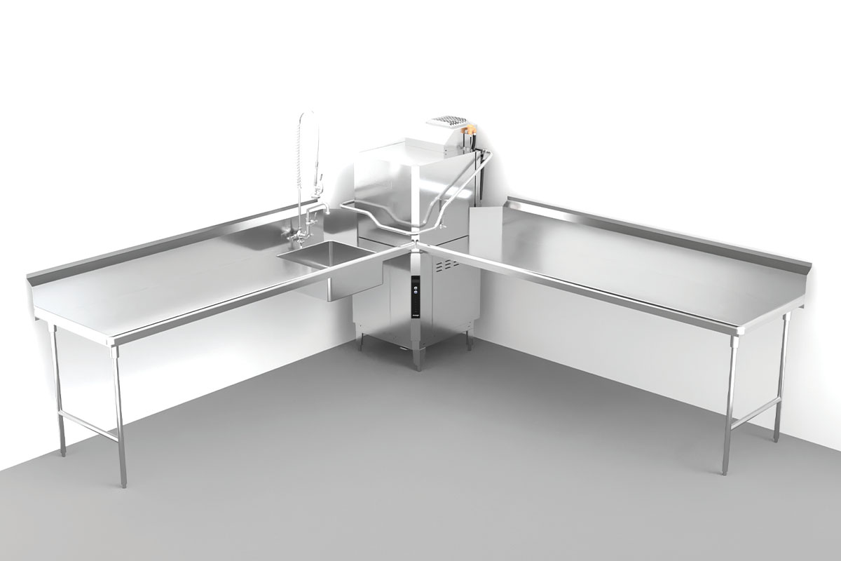 Insinger CX20 Corner Install with Tables 2 Insinger CX20 Corner Install with Tables 2