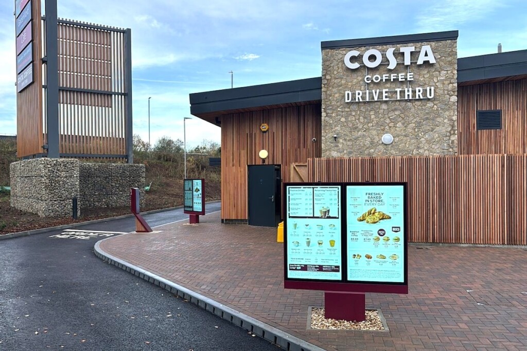 Ashford Drovers RP Costa Coffee Drive Thru Store