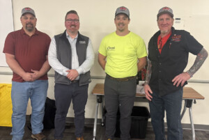 Hot side winner Kyle Burkholder Clark Service Group