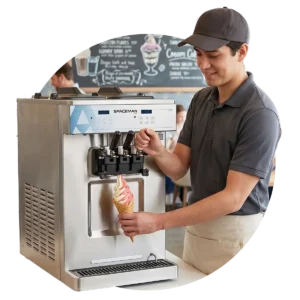 worker spaceman machine