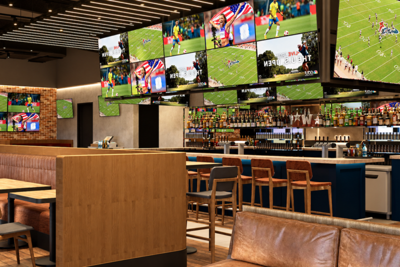 Walk Ons Bar Reverse View